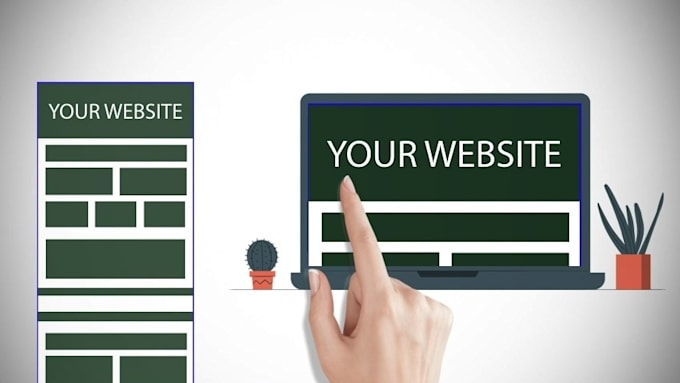 create website, app promo video