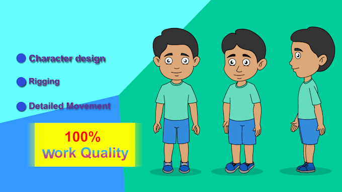 do 2d animation rig animation video