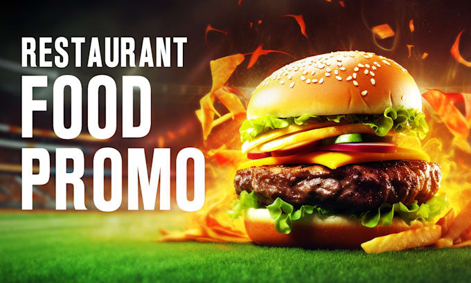 create food promo video and food ads for your restaurant