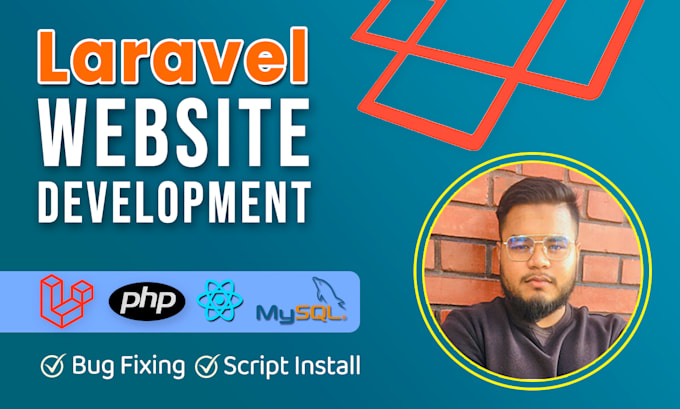 develop PHP laravel website and fix php laravel bugs