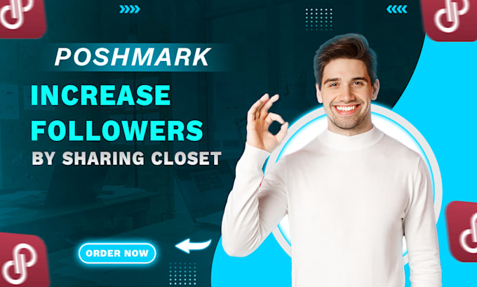 share your poshmark closet to increase followers daily