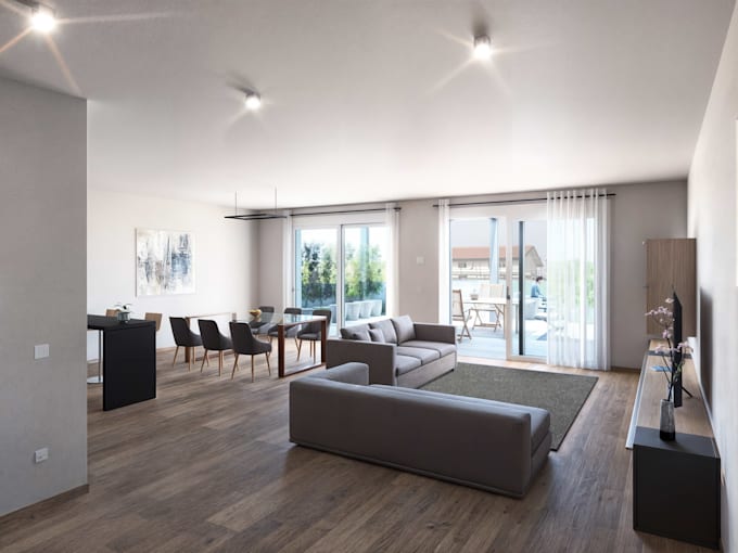 do realistic rendering of your project