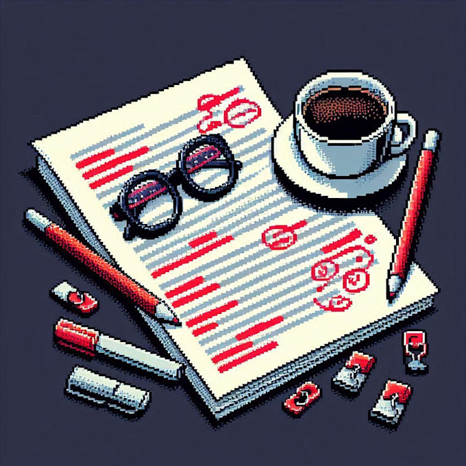 proofread your content and provide feedback