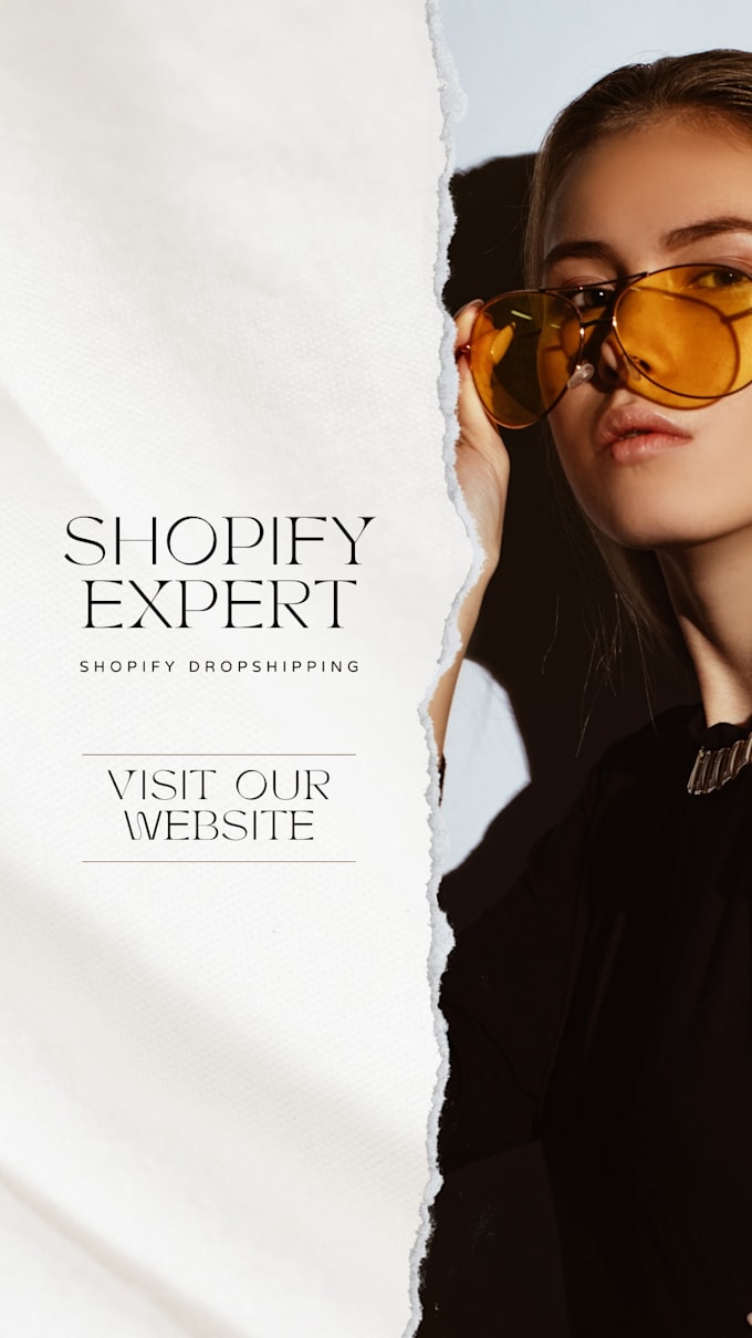build shopify dropshipping store