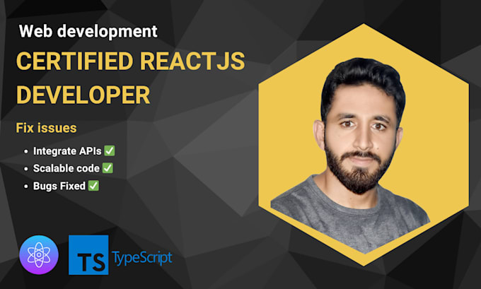 fix react js typescript  bugs issues errors and make changes in website