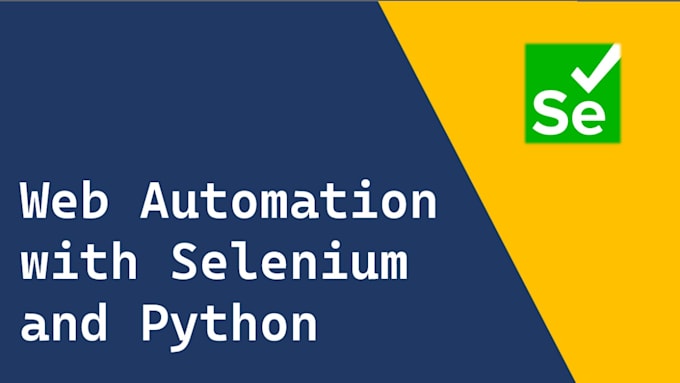 create scrapping bots using python selenium