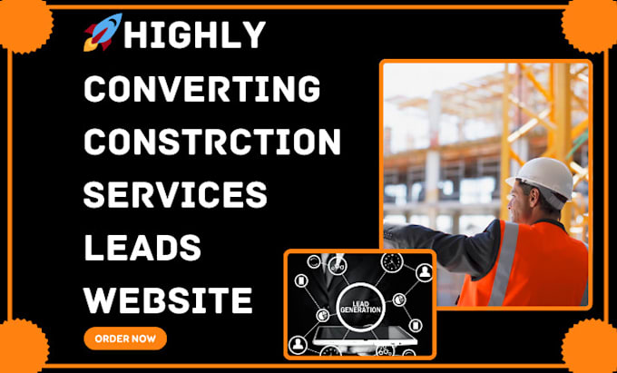 custom construction roofing hvac moving contractor plumbing solar leads website