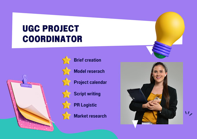 create coordinate an ugc projet