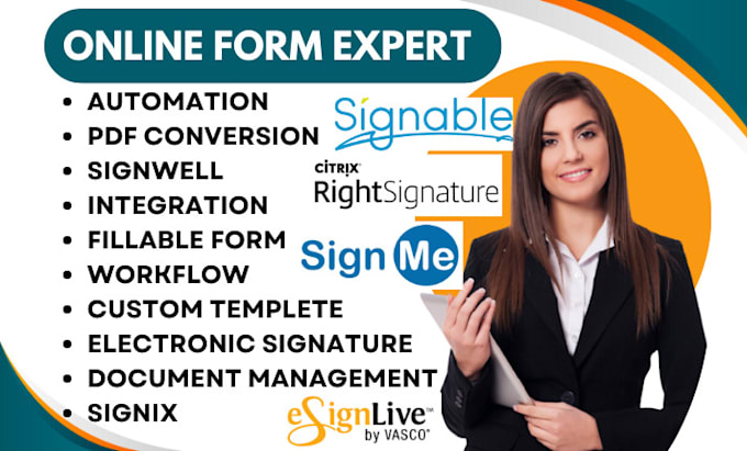 build signnow signwell signable signix citrix rightsignature e sign live sign me