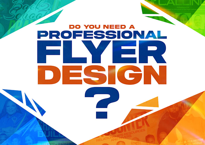 design a church flyer, postcard, event or social media flyer