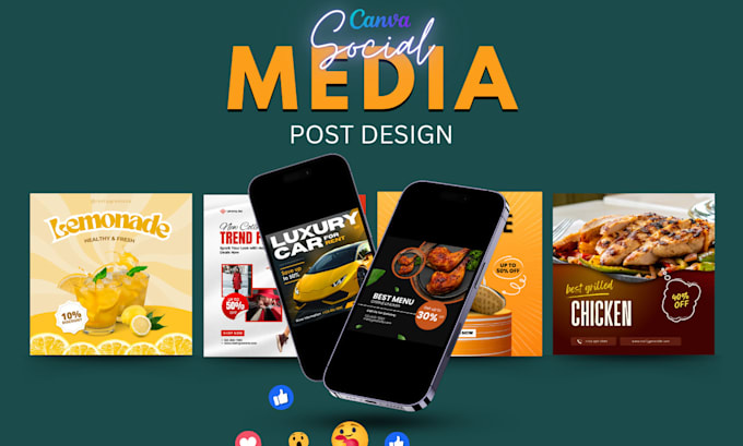 Create eye catching social media posts and canva templates by Fakiha ...