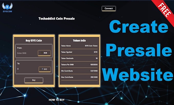 build solana presale website, solana meme token,  solana smart contract