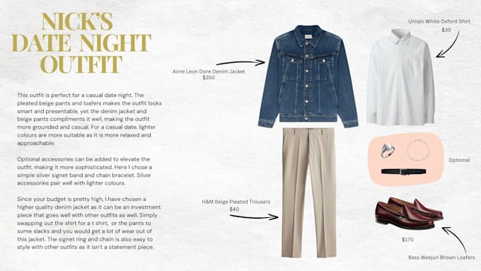 be your personal fashion stylist and shopper for men