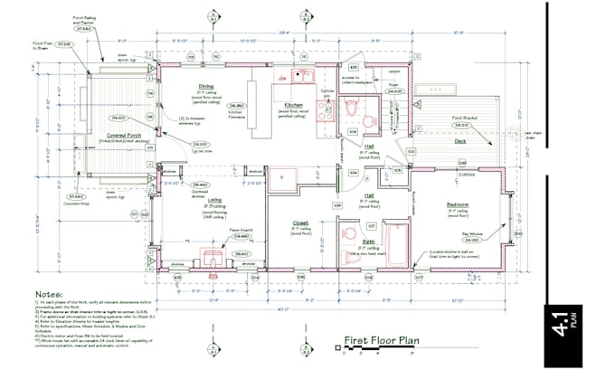 do professional autocad drafting for house apartment and building plans