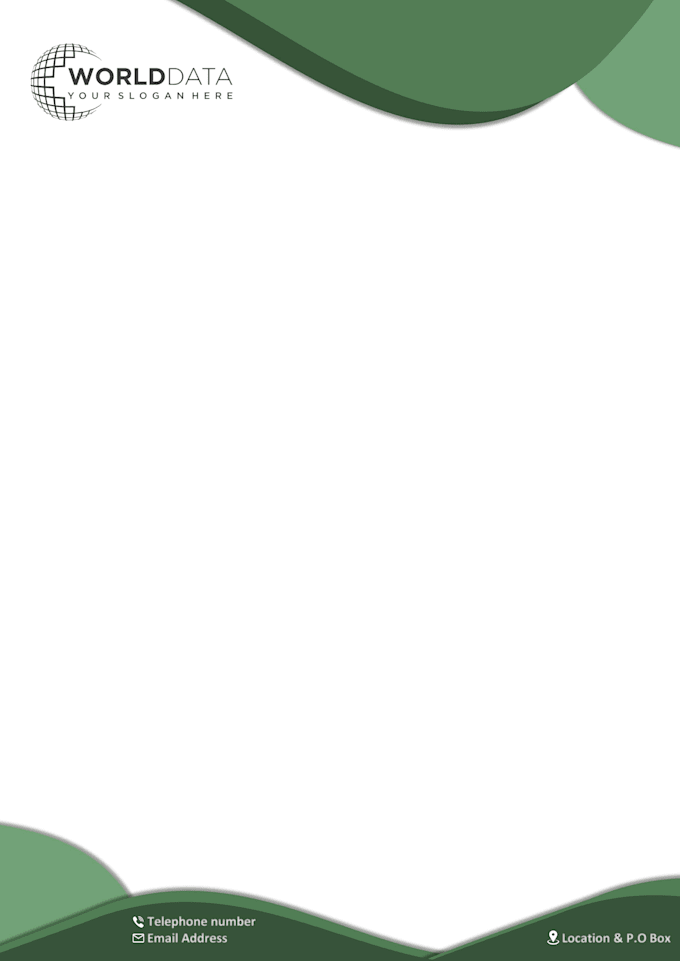 design a letterhead for you