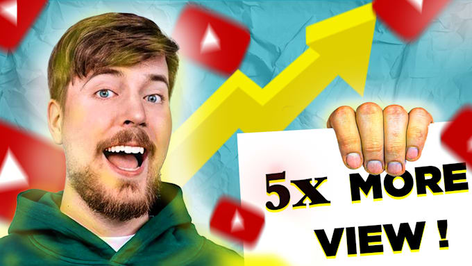 design catchy youtube thumbnail