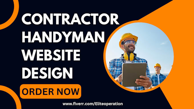 setup contractor construction home improvement plumbing handyman roofing website