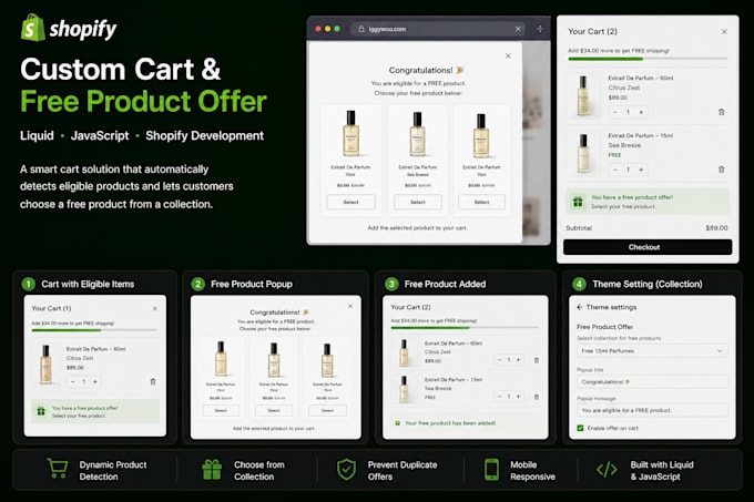 be your shopify liquid developer and build custom shopify sections