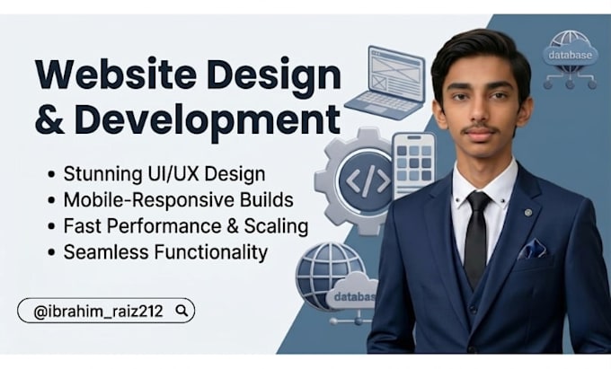 create any type of website from scratch