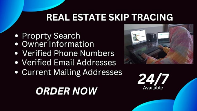 offer skip tracing for USA, bulk skip tracing, llc skip tracing for real estate