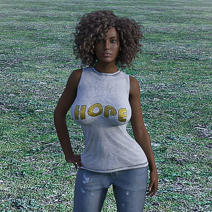 create a custom 3d character for games, animation or VR chat avatar