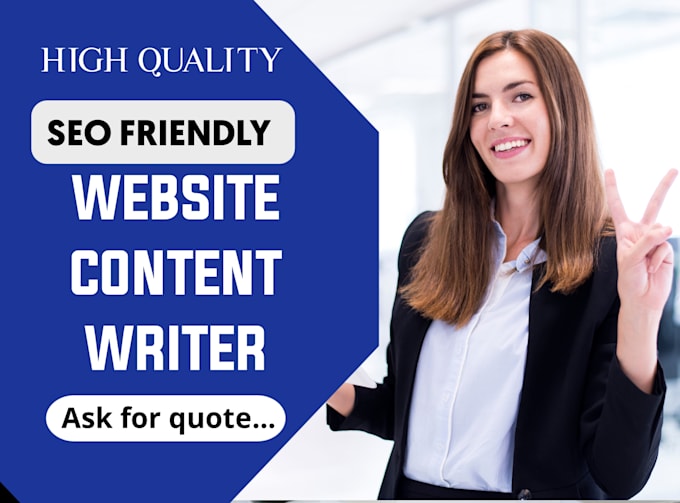 be your shiny SEO website content or copywriter