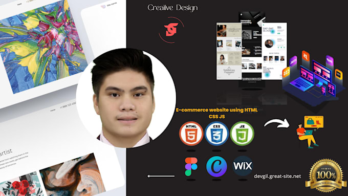 Make your website beautiful using html css and javascript by Jerilgil ...