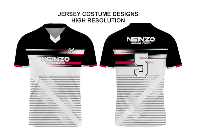do custom jersey design or sublimation design