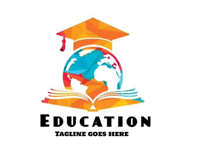 design education logo for school college university