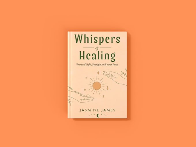 do minimalist book cover design, ebook cover design, KDP book cover