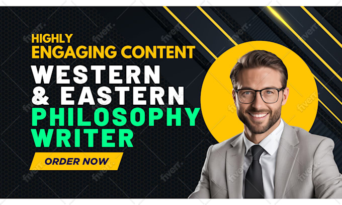 write engaging philosophy content on western and eastern traditions and thoughts