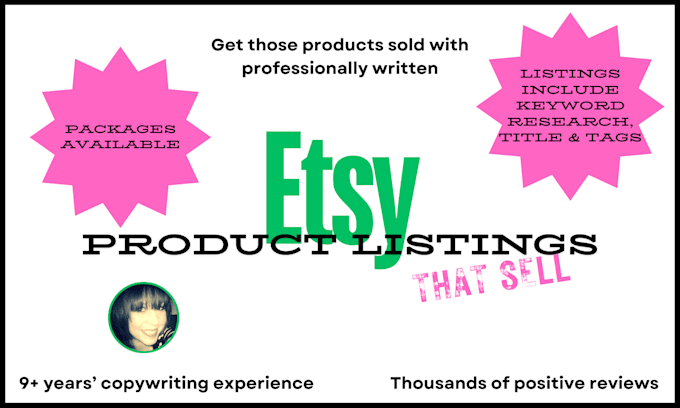 write excellent etsy descriptions