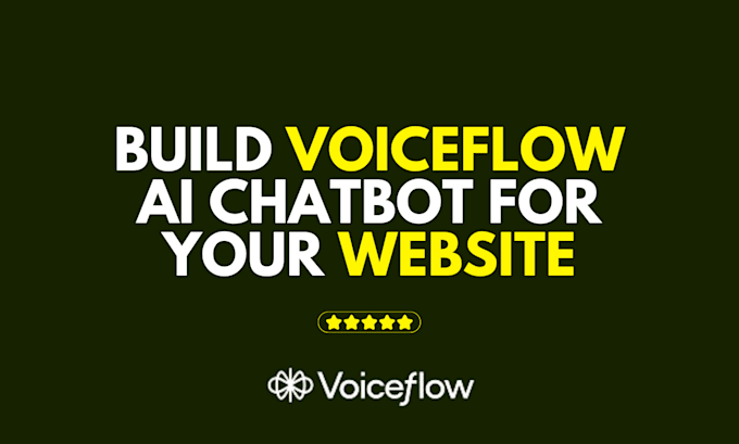 build voiceflow ai chatbot for your website