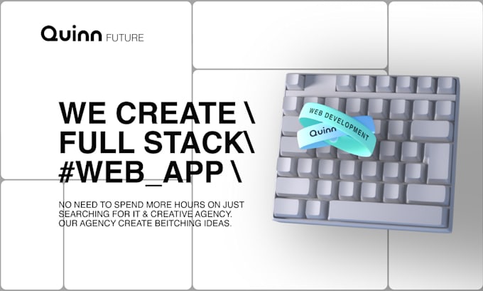 create full stack web application, using next js