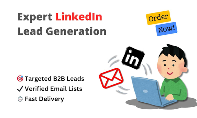 provide expert linkedin lead generation for targeted b2b leads