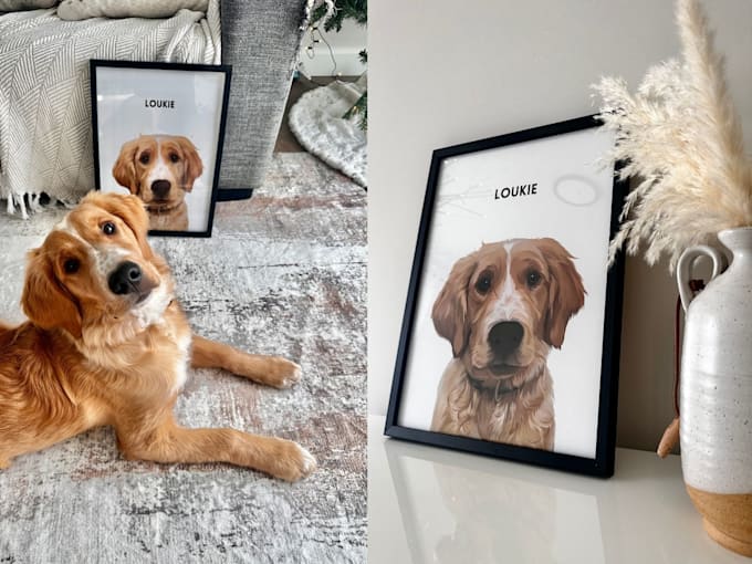 create dog ugc video ads or photo with my golden retriever