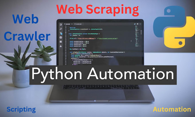 Do web scraping python script web task automation api integration web ...