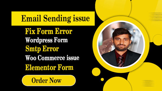 design wordpress  form , contact form , email sending issue , smtp setup