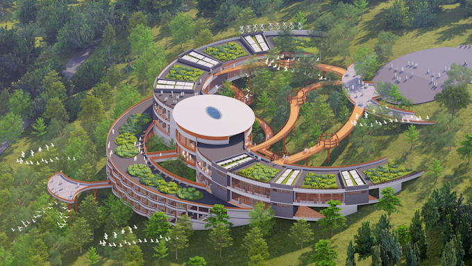 create realistic 3d renders and architectural animations