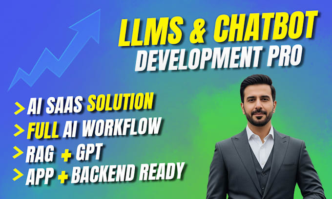 do rag ai chatbot, ai agent, langchain, gpt, nlp and llm for your saas website