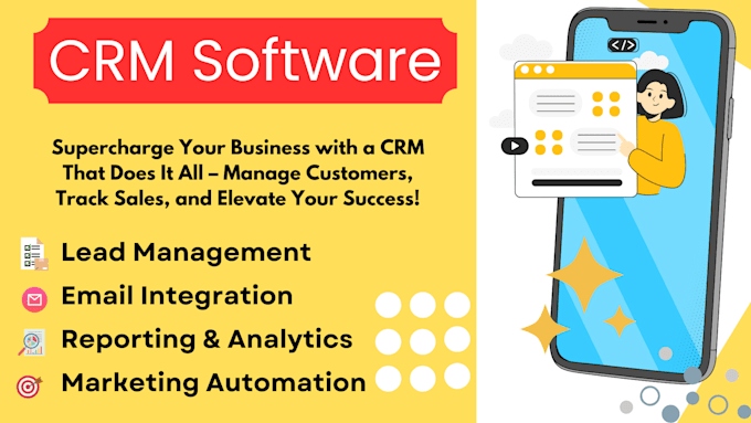 develop custom CRM software to streamline your business operations