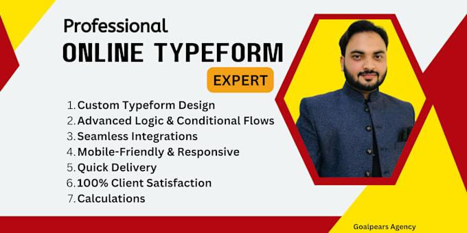 Create stunning typeform, jotform, custom forms, paper form by Abdul ...