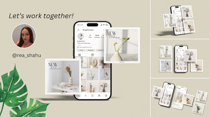 create content for your instagram and facebook