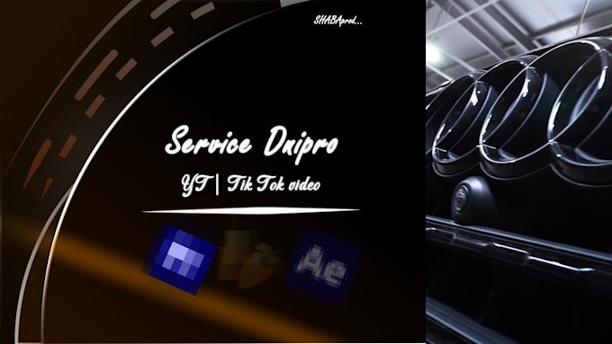 dynamic auto repair shop video editing  engaging garage