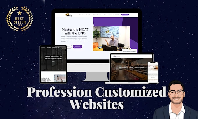 design and develop a custom modern wordpress website for your small business