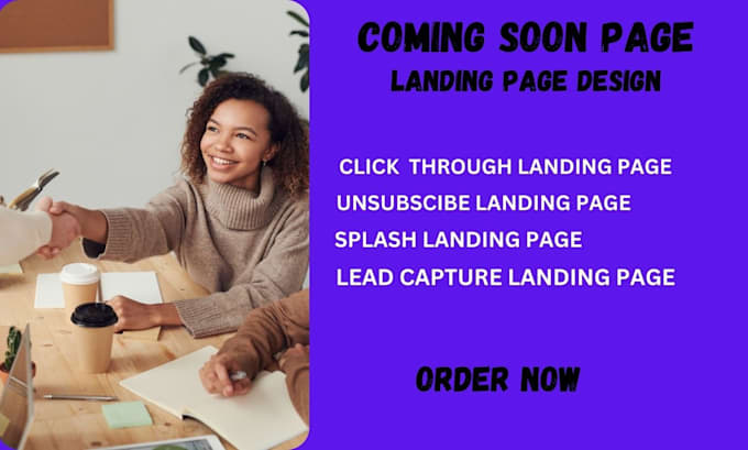 build wordpress landing page, framer landing page design
