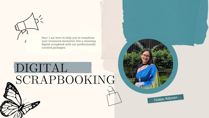 create personalized digital scrapbooks for your memories