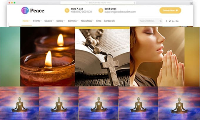 build spiritual product shopify devotional store candle lightening tarot website