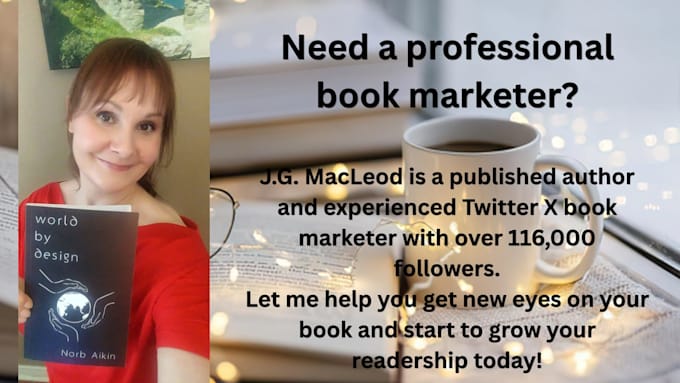 do book promotion advertising to 116k twitter audience