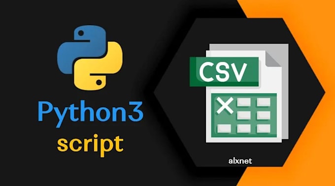 python script to automate CSV file processing